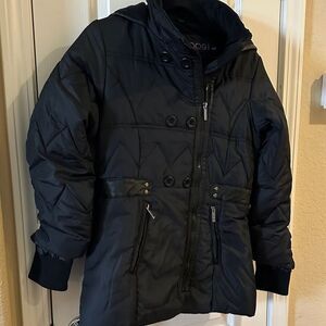 COOGI Kids Black Puffer Jacket Size 10/12